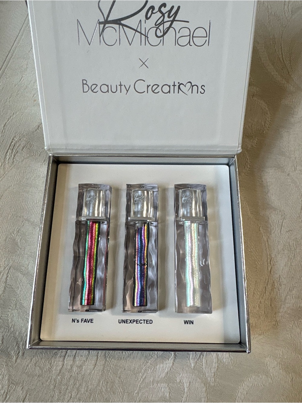 Beauty Creations Rosy McMichael Chroma Liquid Eyeshadow Set Trio BNIB
